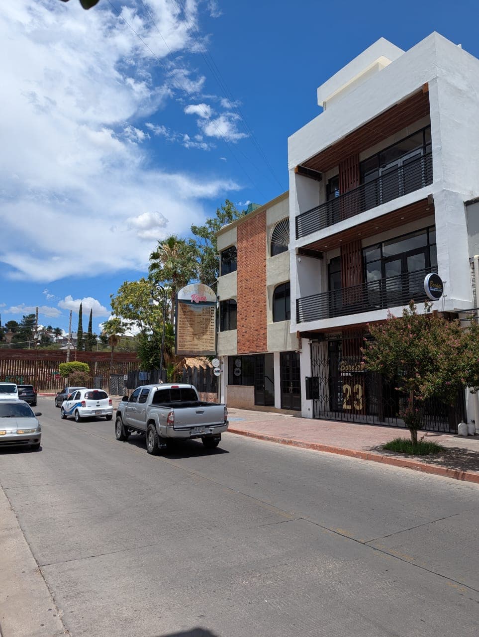 Front of the clinic building